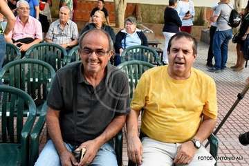 Pregón de La Viña a cargo del alcalde de Telde y actuación del humorista Maestro Florido (Foto Antonio Alí y TA)
